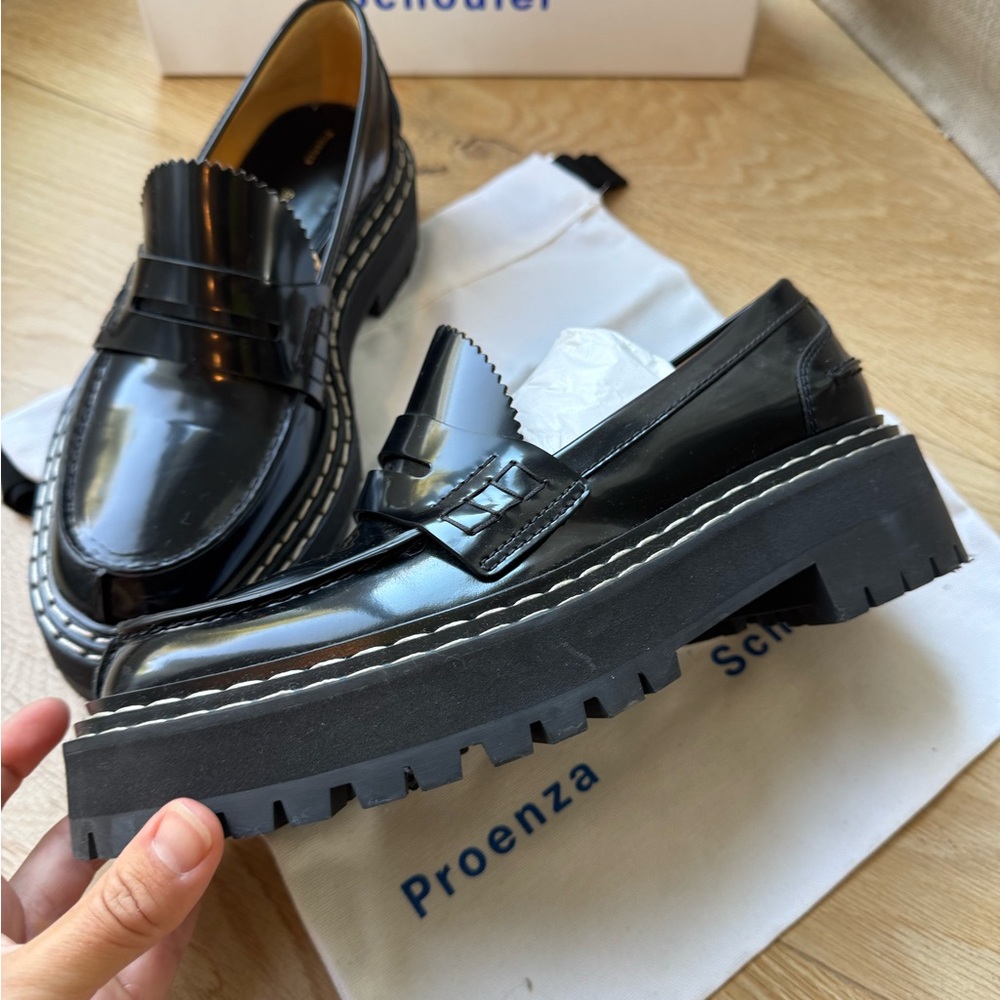 PROENZA SCHOULER
Black Platform Loafers - Picture 2 of 4